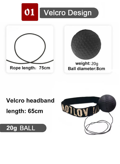 Head-Mounted Boxing Speed Ball