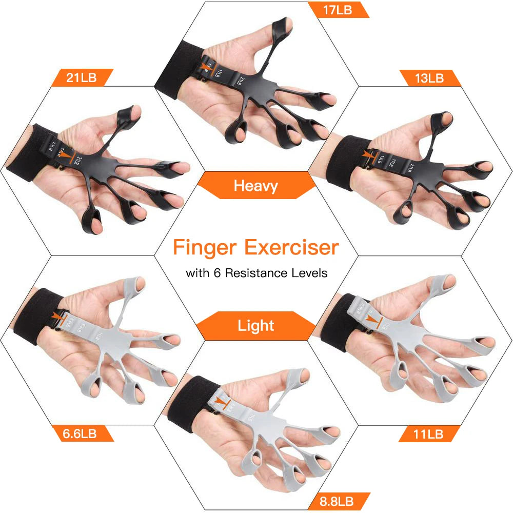 Silicone Finger Grip Trainer