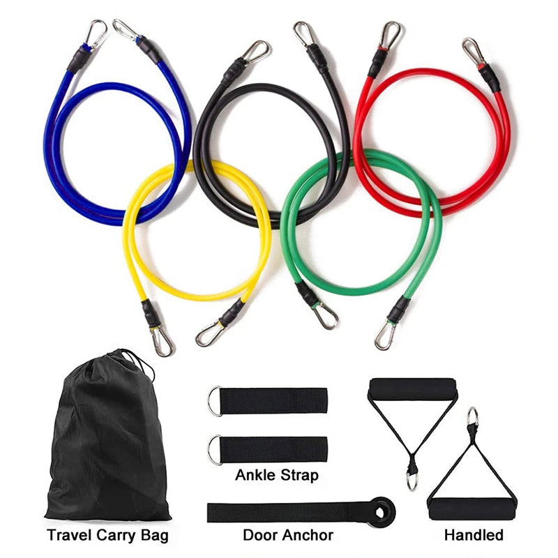 11-Piece Resistance Band Set