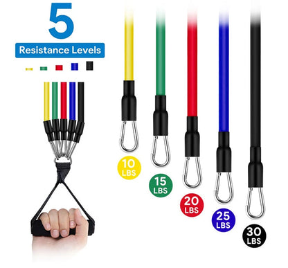 11-Piece Resistance Band Set