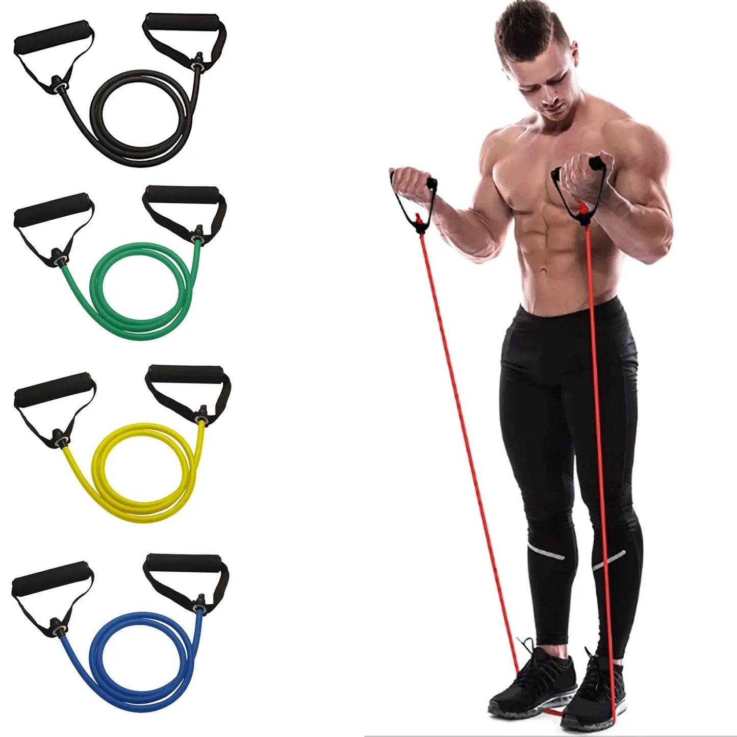 Resistance Bands With Handles